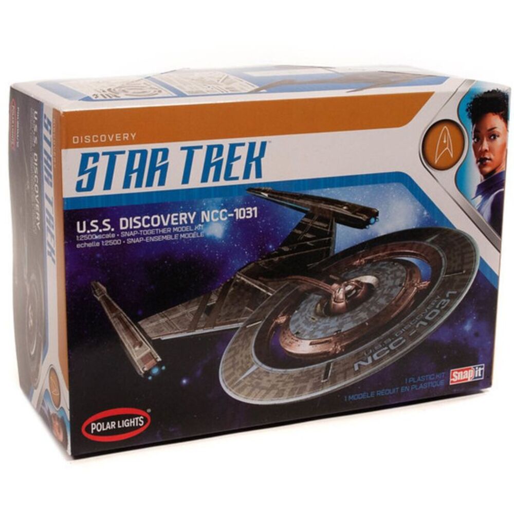Star Trek U.S.S. Discovery 2T Polar Lights Model Kit  COLLECTIBLES